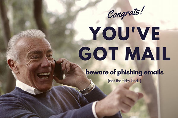 You've got mail - beware of phishing emails
